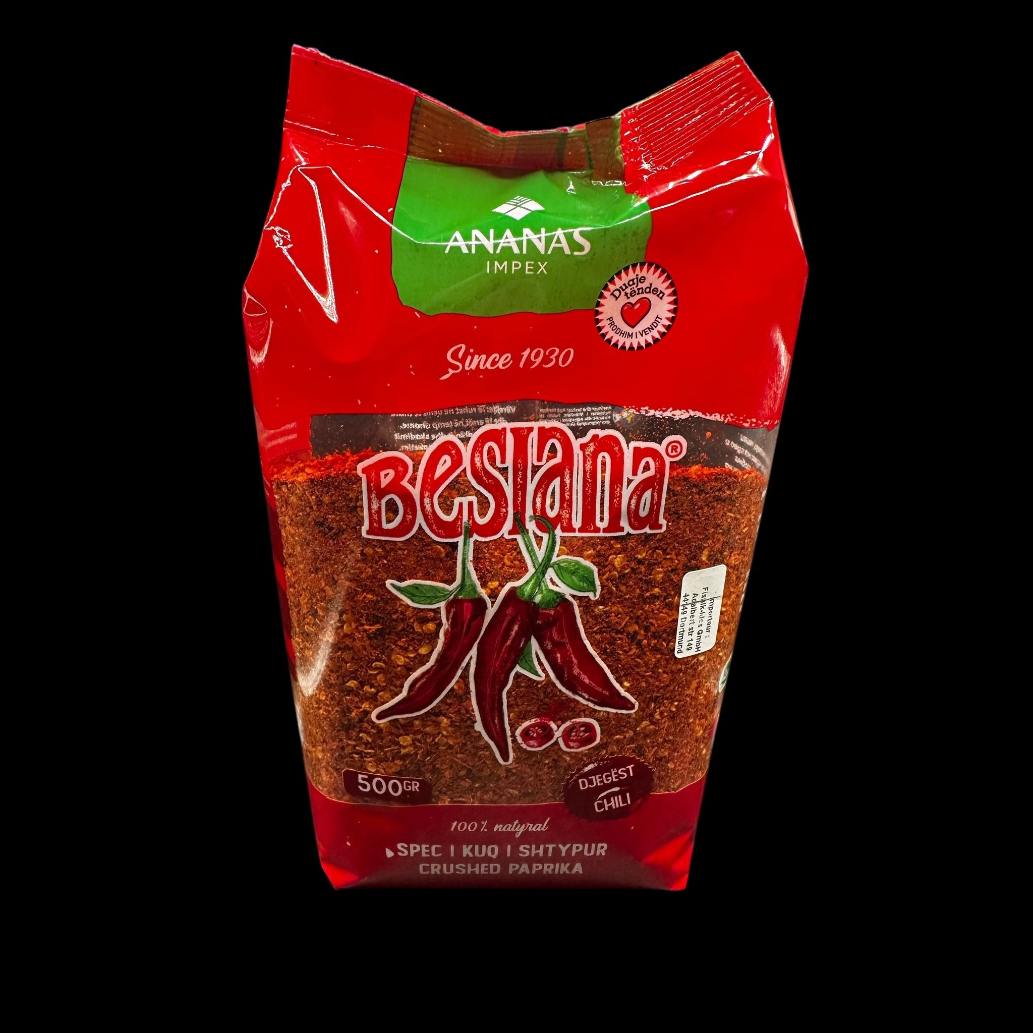 Paprika powder hot 300gr