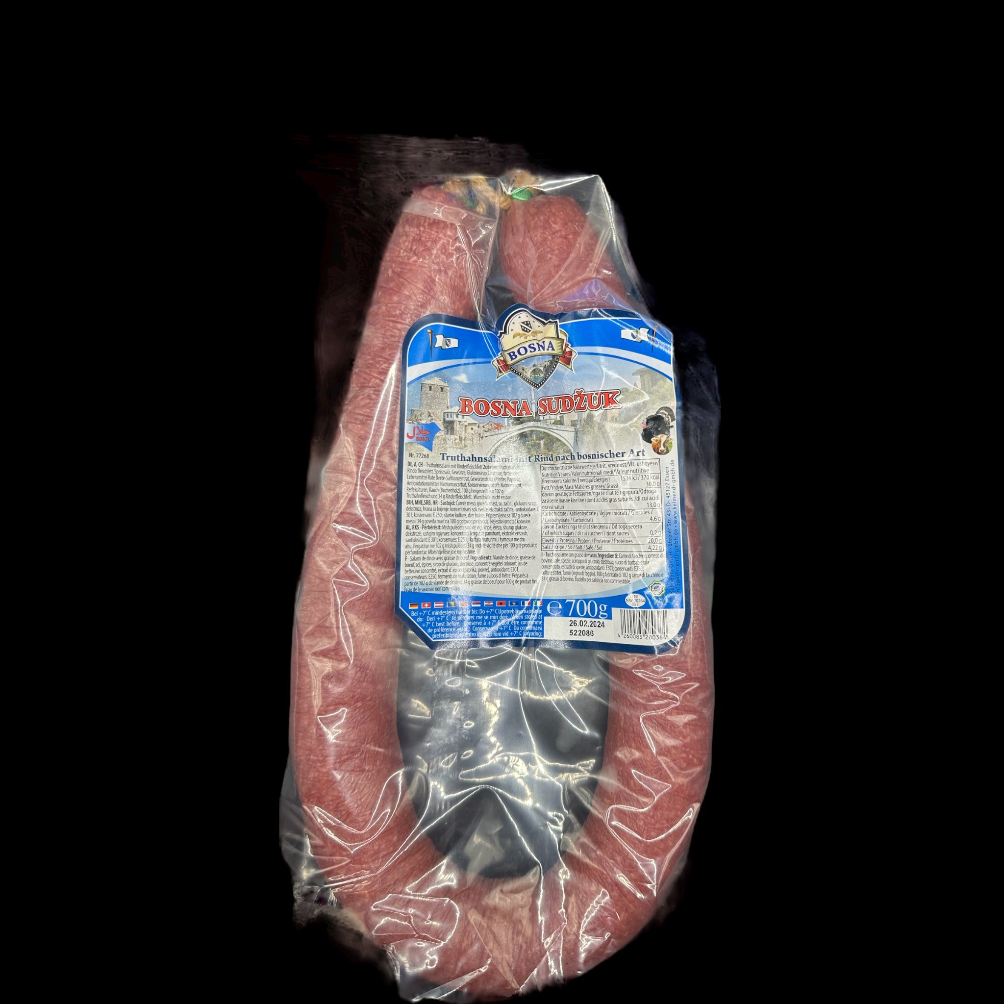 Kelmendi Bosna Suxhuk 700gr