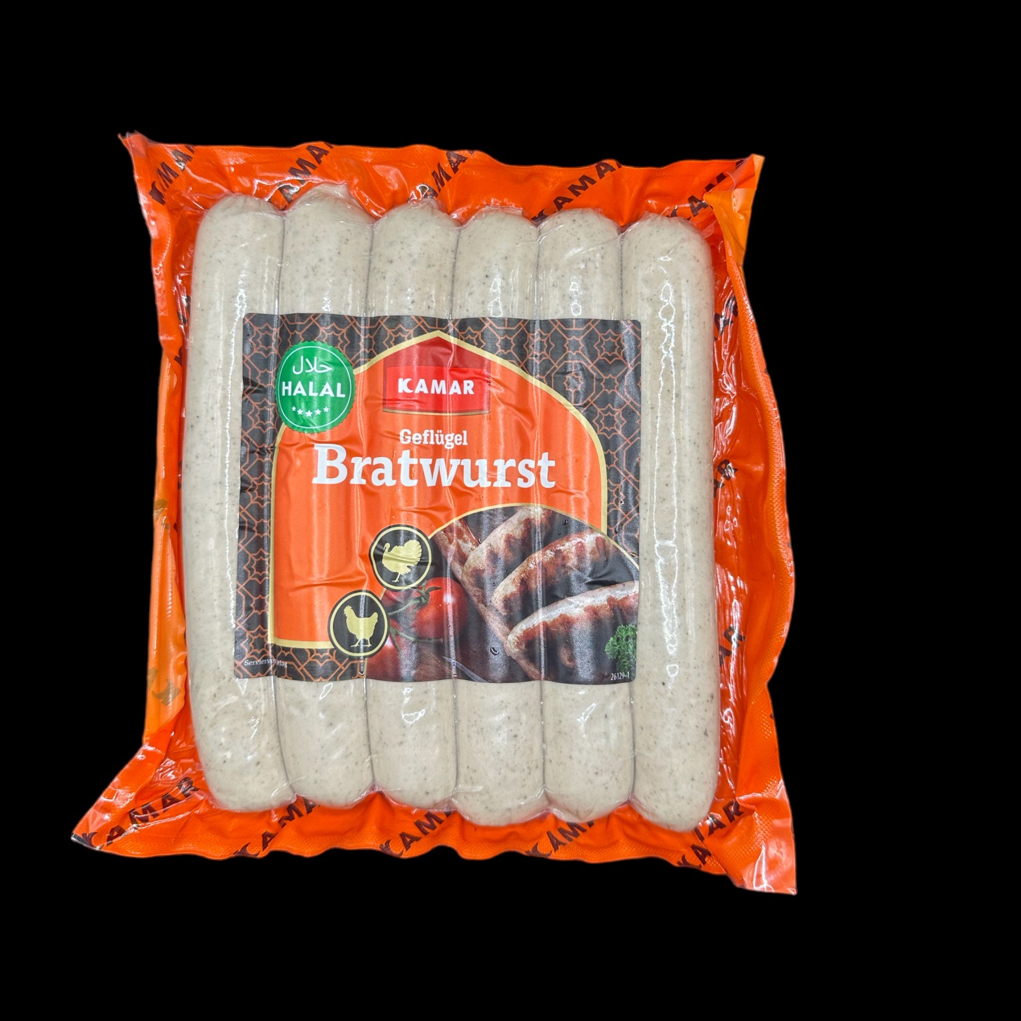 Kamar Geflügel Bratwurst 500gr