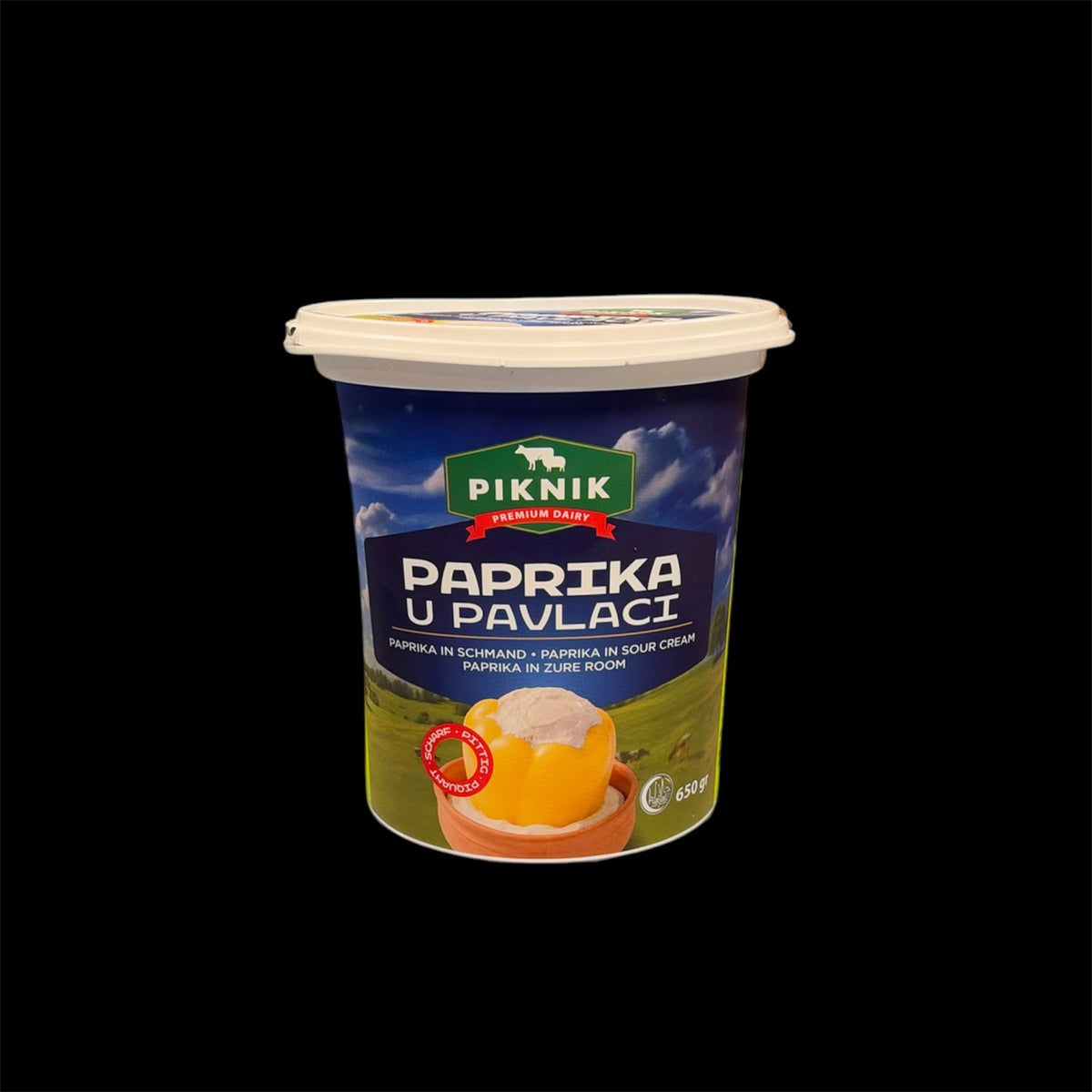 PIKNIK PAPRIKA in Schmand 650gr